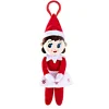 Plushie Pal Girl Elf With Clip