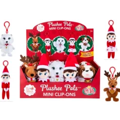Plushie Pal Reindeer With Clip