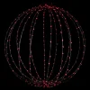 Red Lightup Led Ball - 60Cm