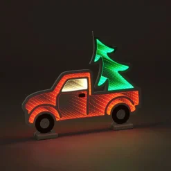 Red Pickup Truck Infinity Light (Indoor) - 86Cm
