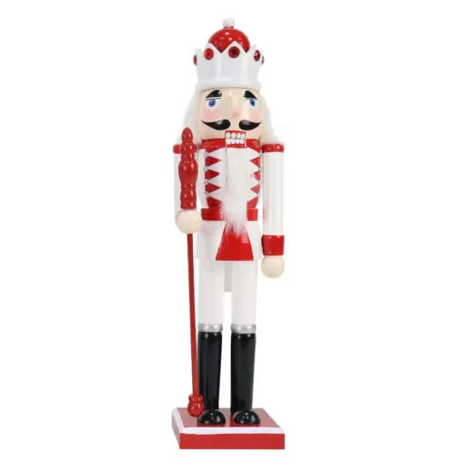 Red White Nutcracker (3 Styles) - 38Cm