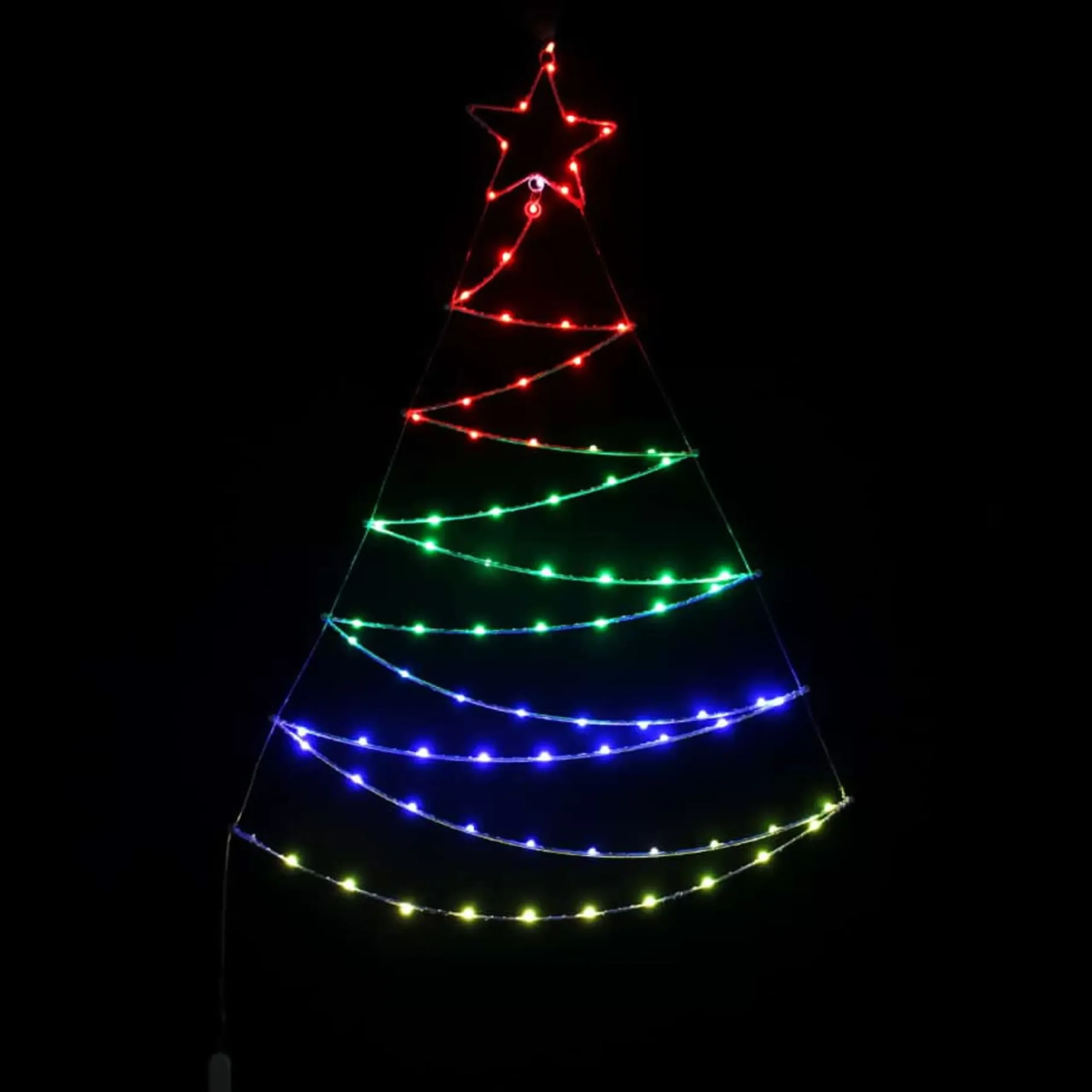 Rgb Christmas Tree Light - 110Cm