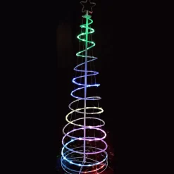 Rgb Spiral Christmas Tree - 1.8M