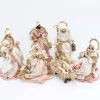 Rose Gold Nativity Margaux Collection (Set Of 5) - 35Cm