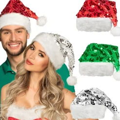 Santa Hat Sequins Circles (3 Colours) - (Duplicate Imported From Bigcommerce)