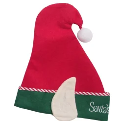Santa's Number 1 Elf Hat With Ears - 34Cm