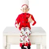Santas Pantry Commis Chef Edmund Elf - 40Cm