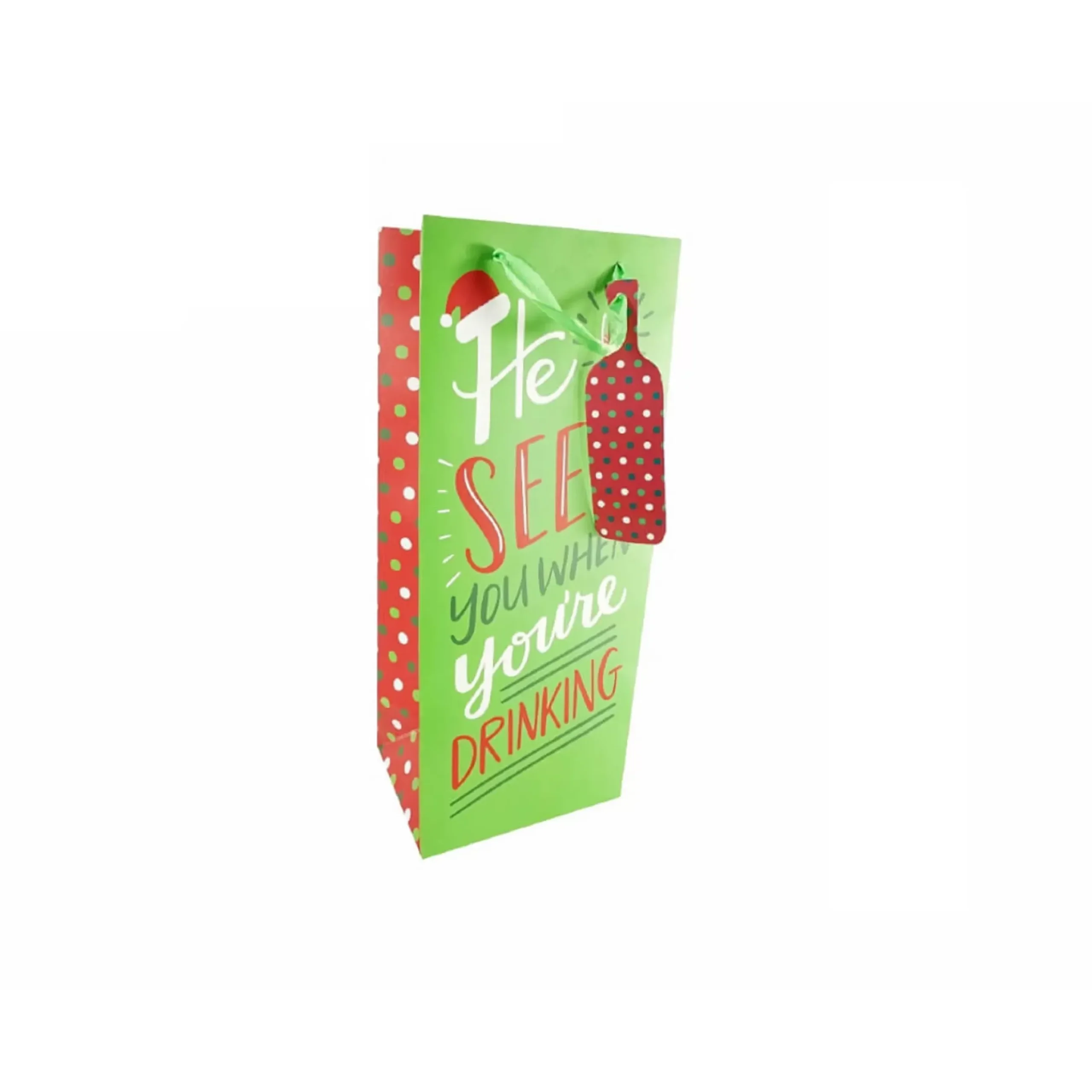 Slogans Bottle Bag (4 Styles) - 33Cm