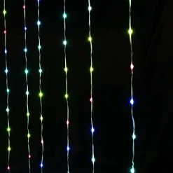Smart Led Flex Wire Rainbow Curtain (Remote Control) - 2M