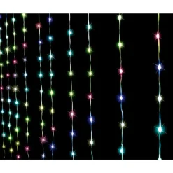 Smart Led Flex Wire Rainbow Curtain (Remote Control) - 2M