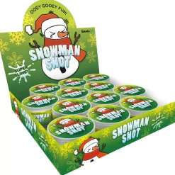 Snowman Ooey Gooey Slime Fun