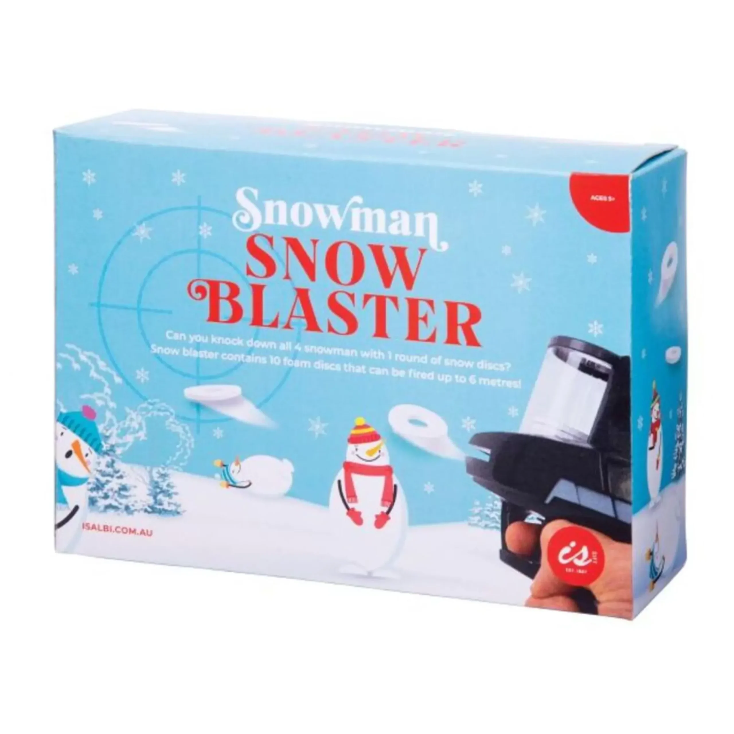 Snowman Snow Blaster Game - 13Cm