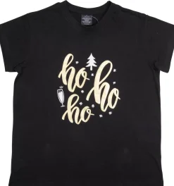 T Shirt Ladies Foiled Christmas