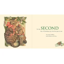 Twelve Days Of Christmas Cats - 22.9Cm