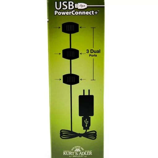 Usb Extension With 6 Power Outlets