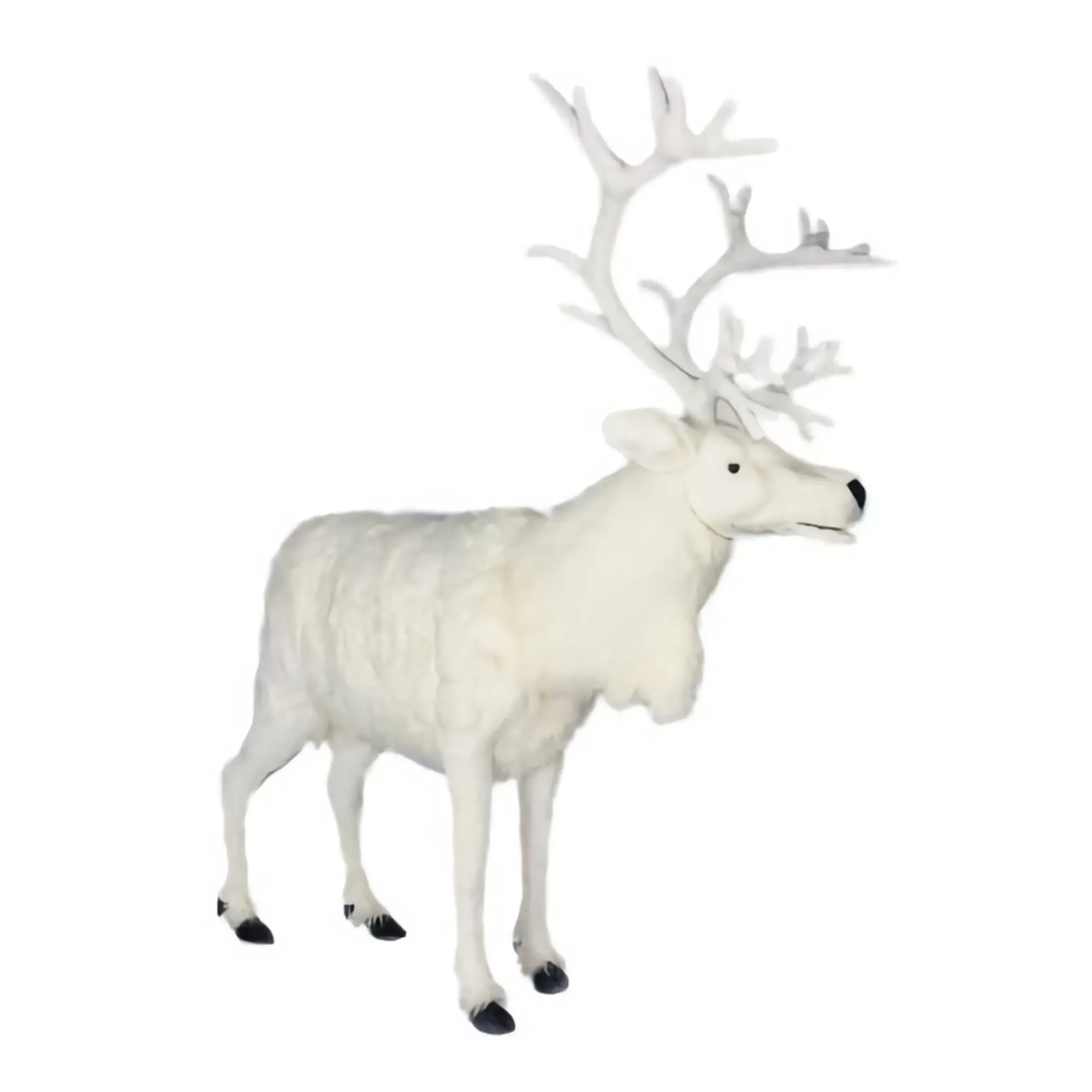 White Festive Christmas Reindeer - 165Cm