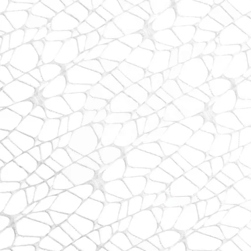 White Lace Spider Mesh Roll - 4.5M