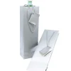 Wine Bag Paper Single Plain Silver - 35Cm