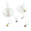 Wine Charms Metallic (Set Of 6)