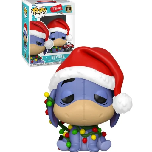 Winnie The Pooh Eeyore With Lights Holiday Pop! - 9.5Cm