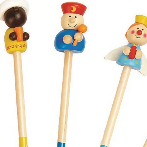 Wooden Nativity Pencil (6 Styles) - 16Cm